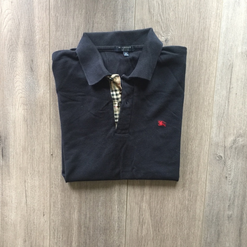 Burberry Men's Navy Polo
